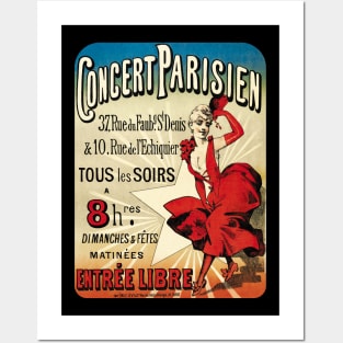 Concert Parisien Posters and Art